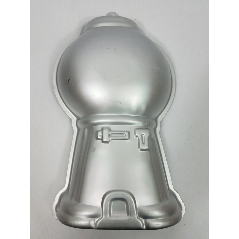 Vtg Wilton Bubble Gum Gumball Machine Cake Pan Snow Globe 2105-2858 1987